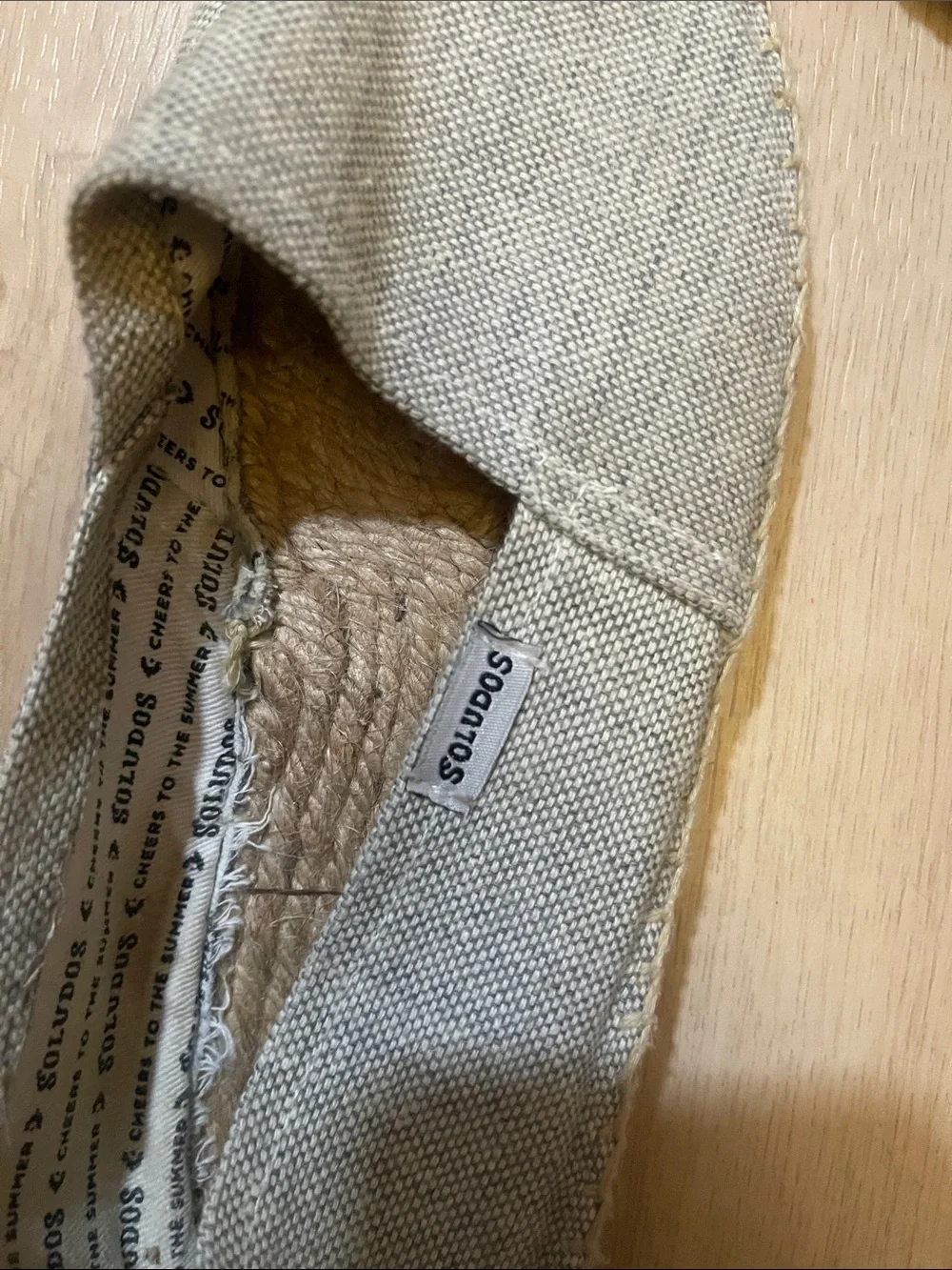 Soludos Natural Linen Espadrilles